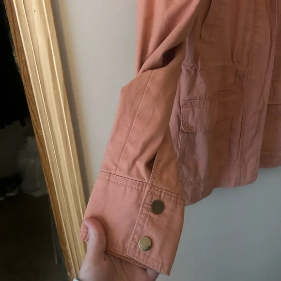 Universal Thread Women's Peach Utility Jacket - Picture 3 of 9
